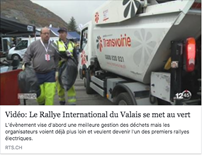 RTS INFO - Le Rallye du valais se met au vert