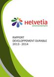 Rapport Développement durable 2013-2014